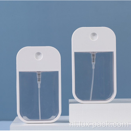 Plastic creditcard spuitflessen lege waterflessen